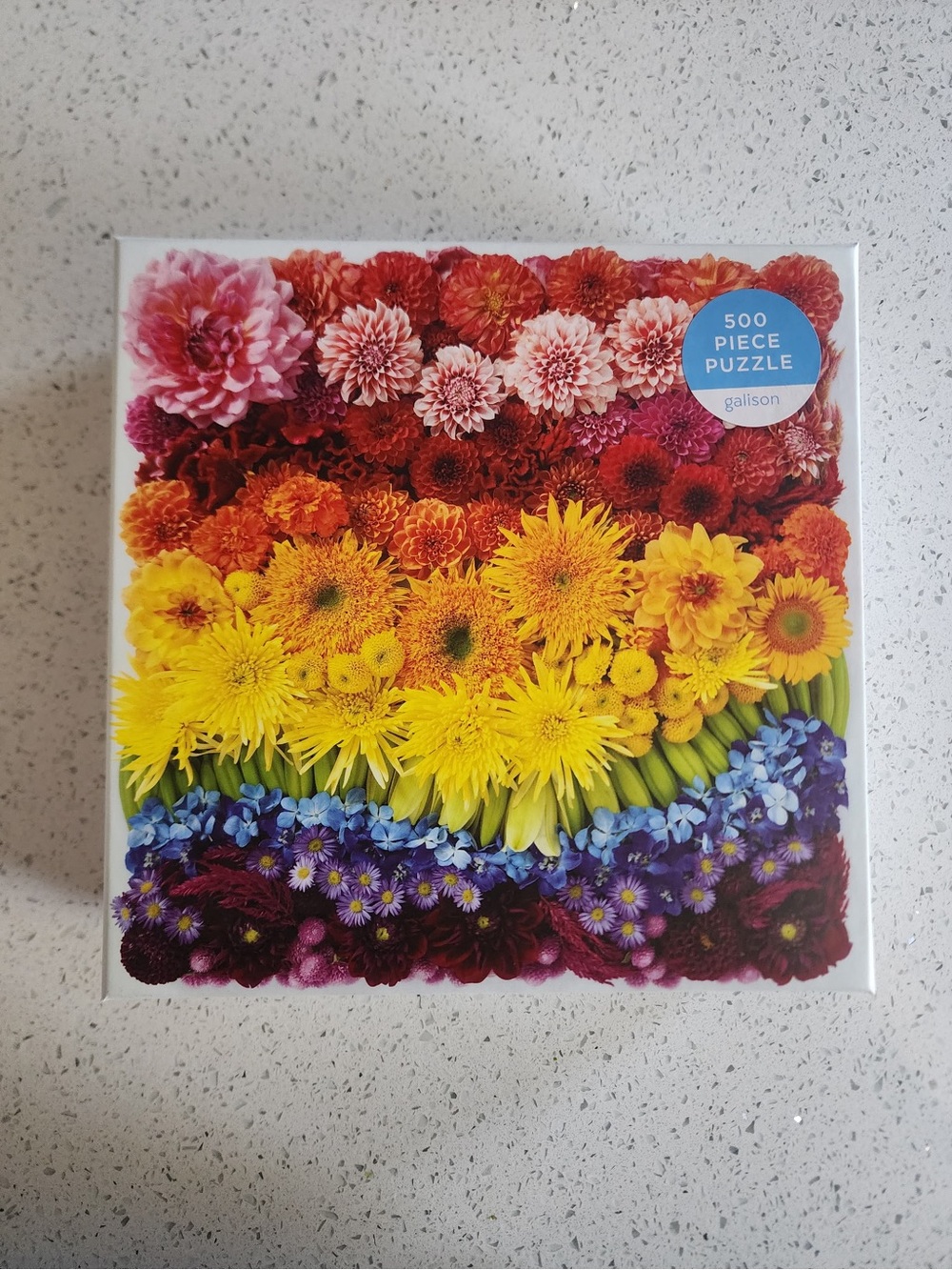 🧩 Galison Flowers 500-Piece Puzzle